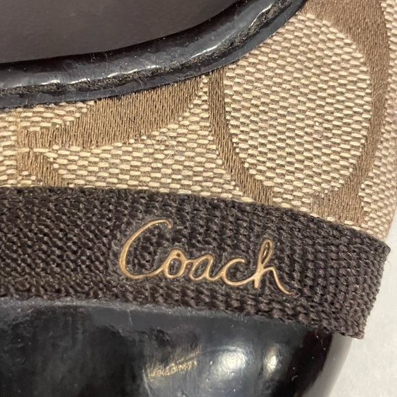 COACH tan ballet flats, Size 7.5 - Picture 7 of 7